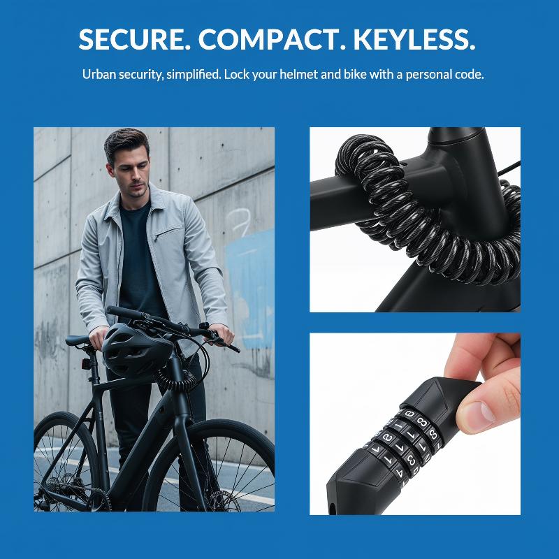 New Motorcycle Bicycle Anti-Th - đánh giá và giá Chain Lock Combination