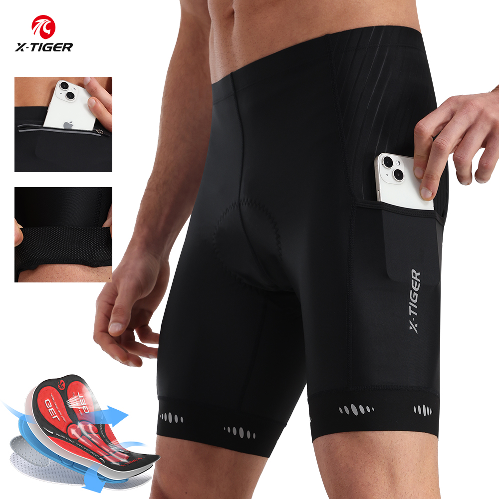 X-TIGER Men Cycling Shorts wit - đánh giá và giá Cycling Commuter Pants
