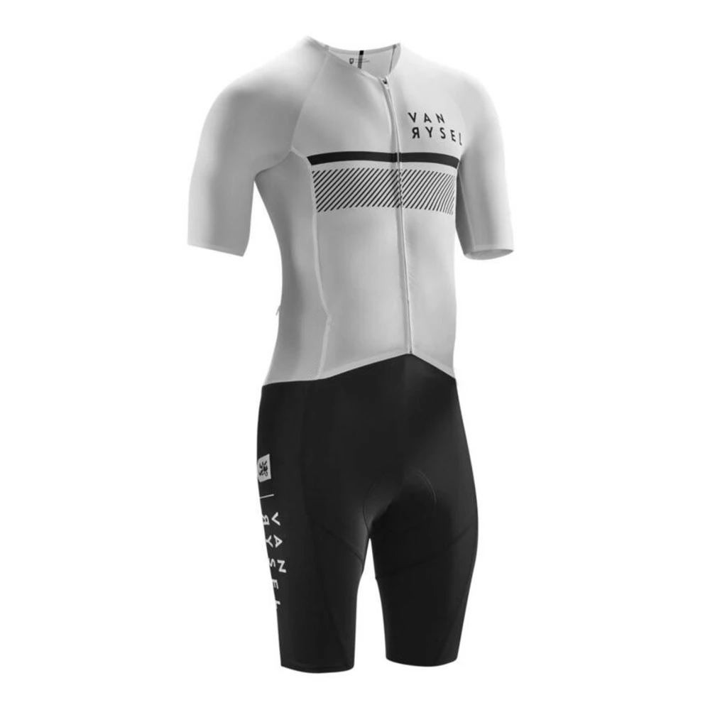 Vanrysel White/black One-piece - đánh giá và giá Cycling Community