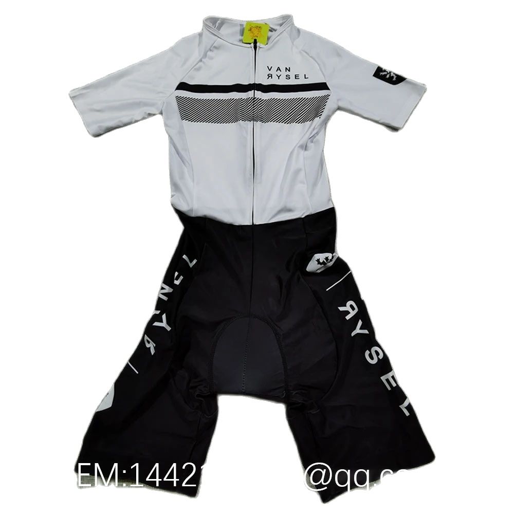 Vanrysel White/black One-piece - đánh giá và giá Cycling Community