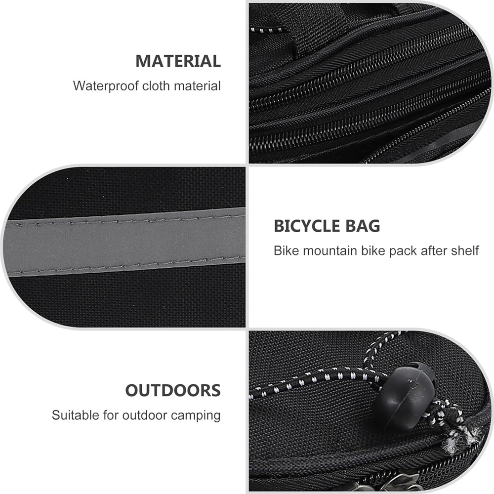 1pcs Bicycle Trunk Bag Bike Re - đánh giá và giá Cycling Commute Rain