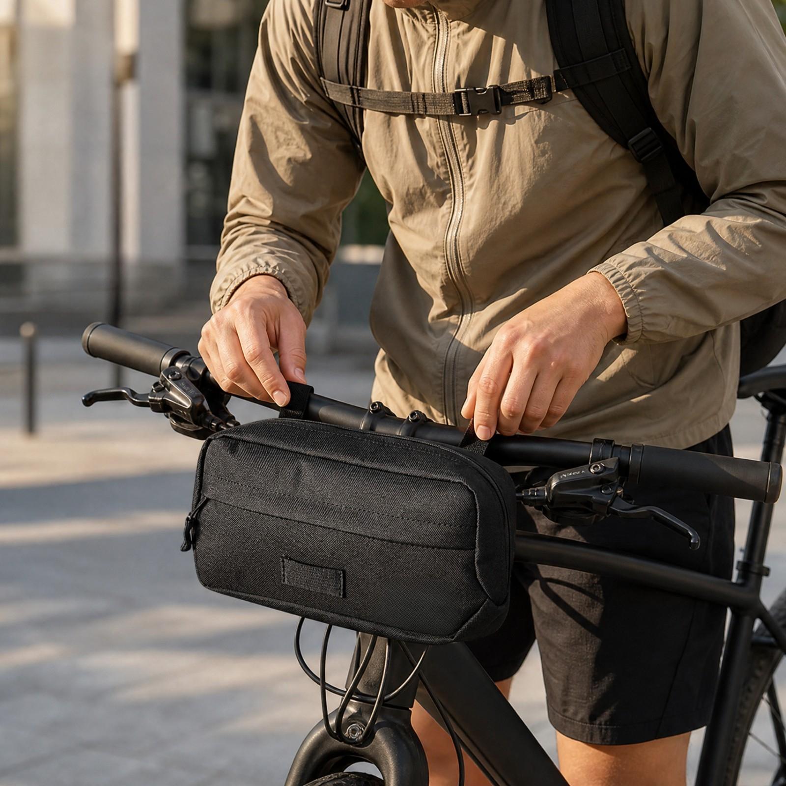 Compact Bike Handlebar Pack Bl - đánh giá và giá Cycling Commute Essentials